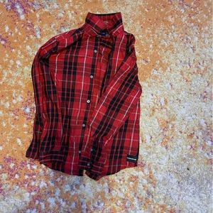 TWO flannel shirts